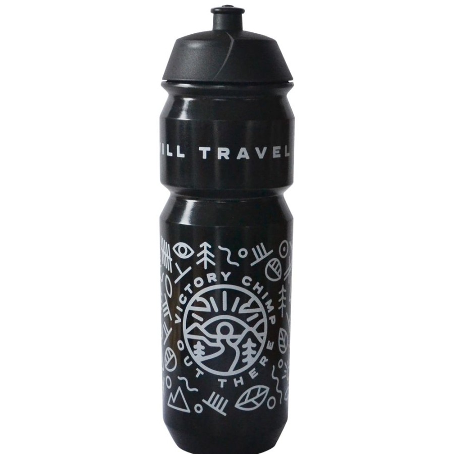 For The Bike Victory Chimp | Out There Water Bottle (750Cc Black)