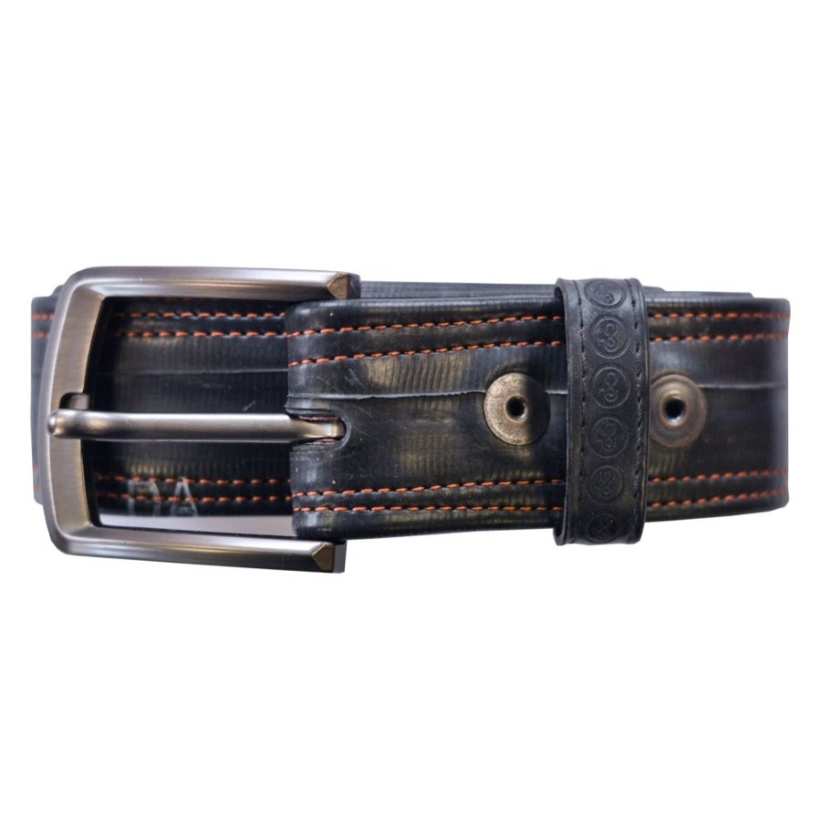 Men'S Victory Chimp Belts | Victory Chimp X Cycle Of Good Recycled Inner Tube Belt