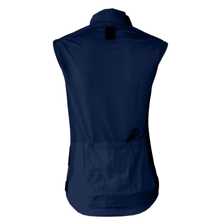 Women'S Victory Chimp Gilets | Women'S Signature Packable Gilet (Navy)