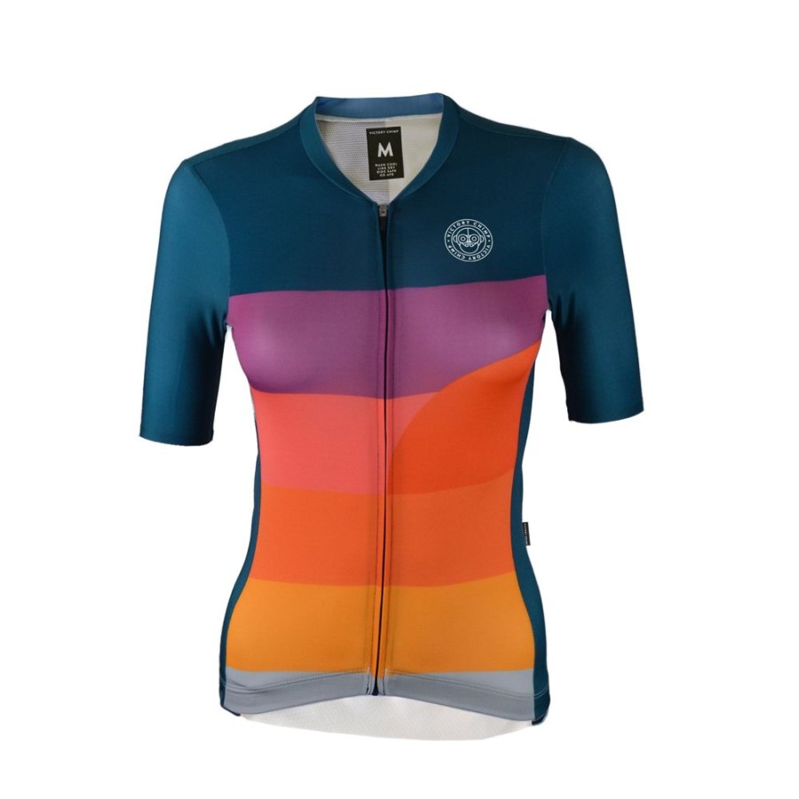 Women'S Victory Chimp Jerseys | Women'S Sunset Jersey