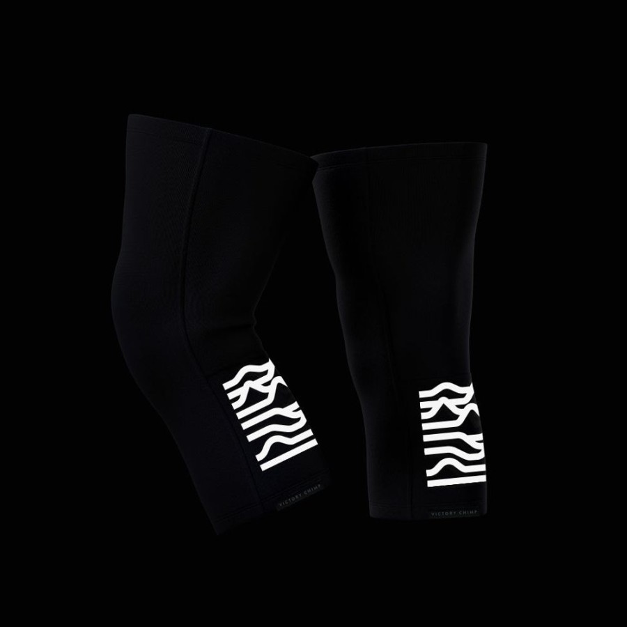 Men'S Victory Chimp Arm & Leg Warmers | Thermal Knee Warmers (Navy)