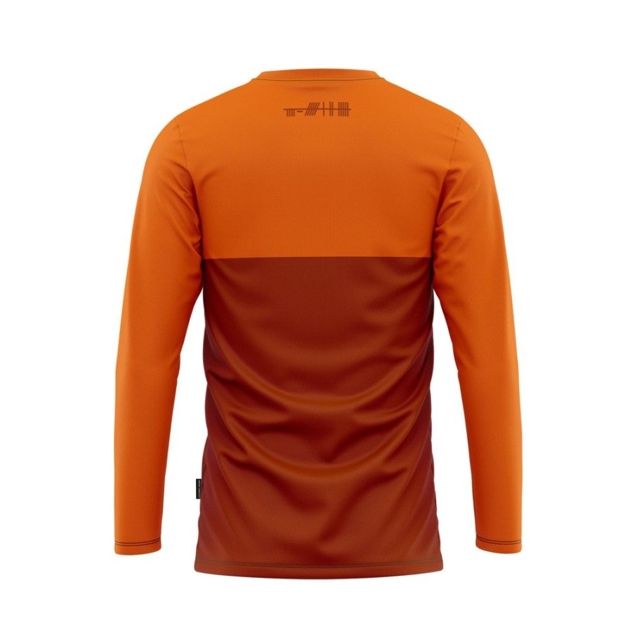 Men'S Victory Chimp Jerseys | Out There Ls Trail Shirt 2 Sunrise