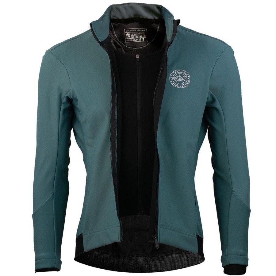 Men'S Victory Chimp Jackets | Signature 2-In-1 Winter Jacket (Teal)