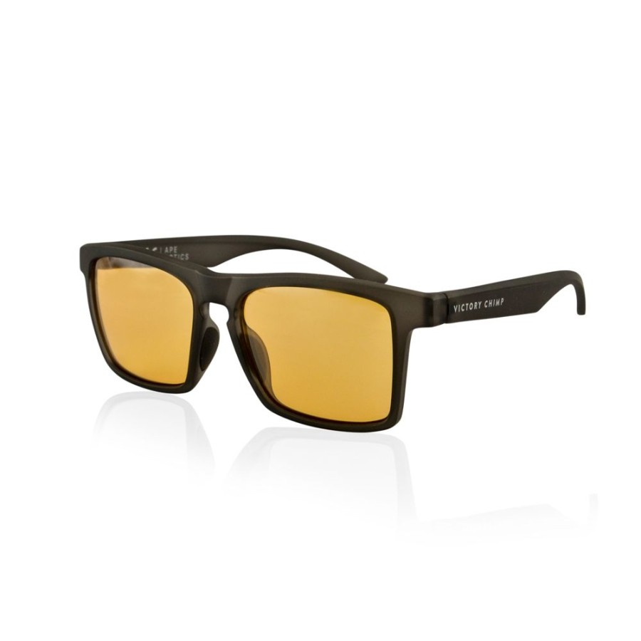 Men'S Victory Chimp Sunglasses | A.P.E. Optics Claro Sunglasses (Matte Crystal Charcoal W/ Bronze Lens)