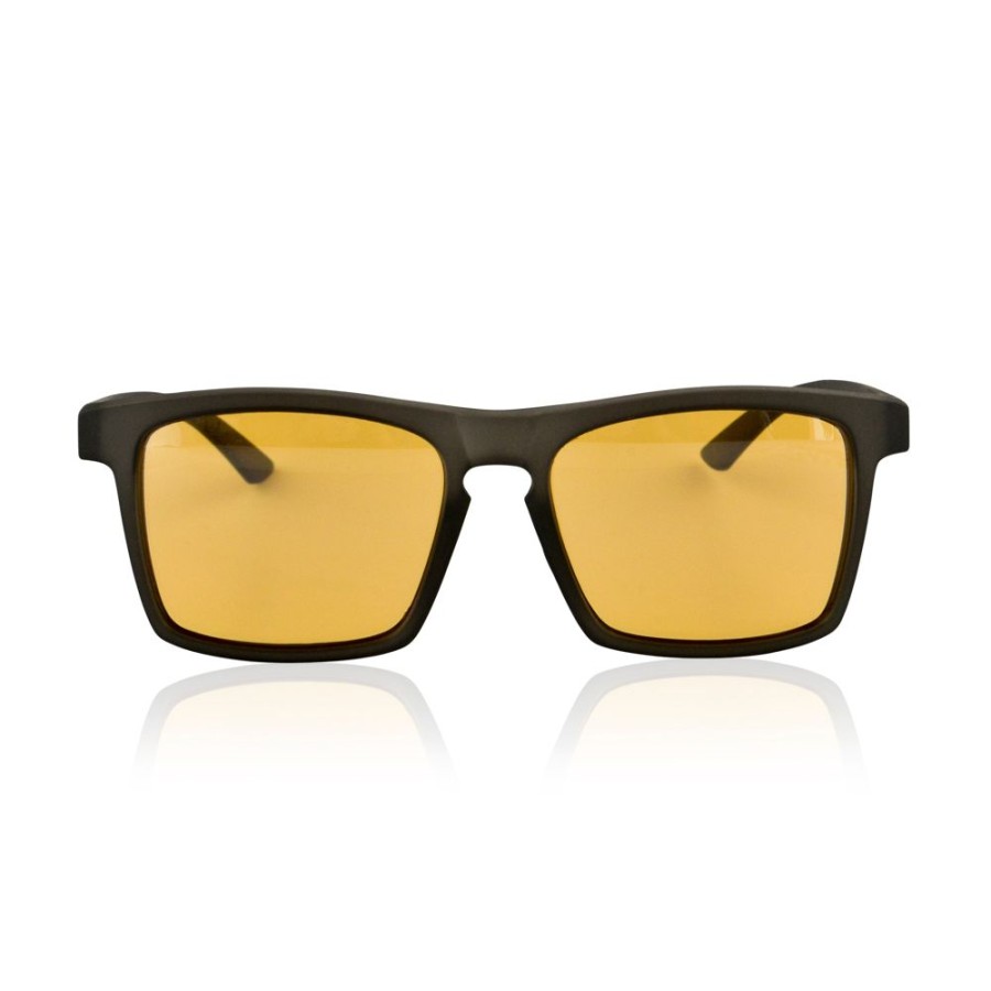 Men'S Victory Chimp Sunglasses | A.P.E. Optics Claro Sunglasses (Matte Crystal Charcoal W/ Bronze Lens)