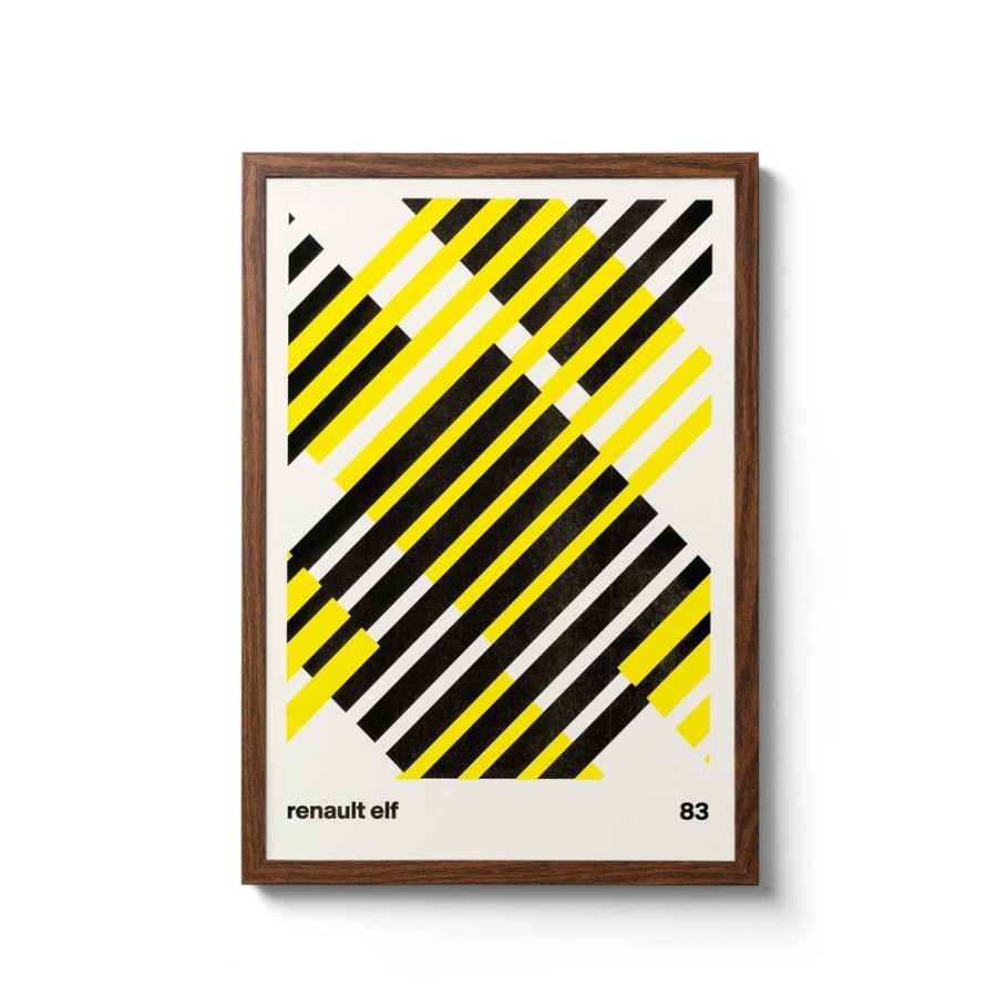 For The Home Victory Chimp | Maillots Moderne Series: Renault Elf '83 Cycling Art Print