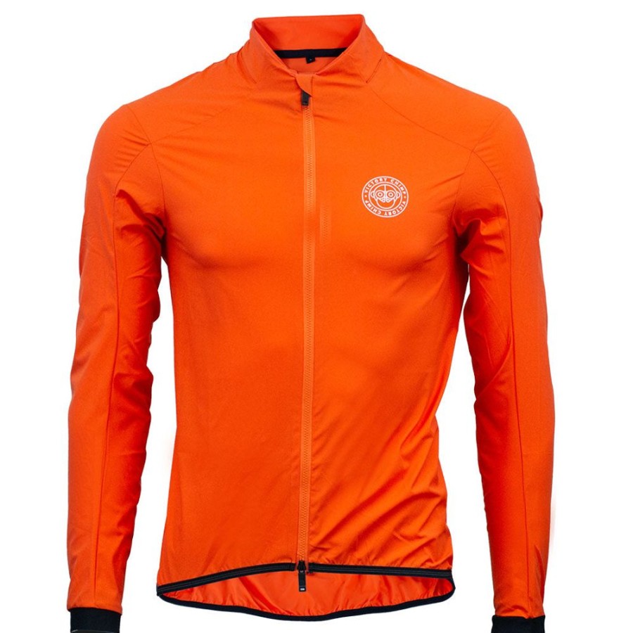 Men'S Victory Chimp Jackets | Signature Packable Wind Jacket (Orange)