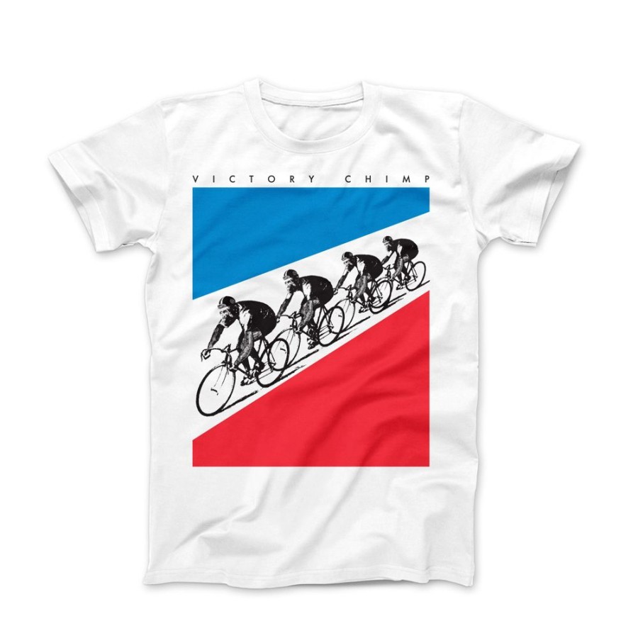 Men'S Victory Chimp T-Shirts | Tour De Singe Organic Cotton Cycling T-Shirt