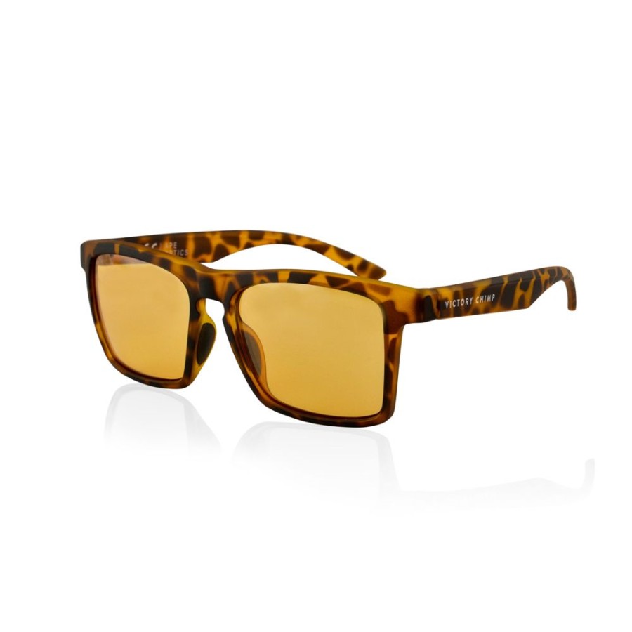 Men'S Victory Chimp Sunglasses | A.P.E. Optics Claro Sunglasses (Matte Crystal Tortoiseshell W/ Bronze