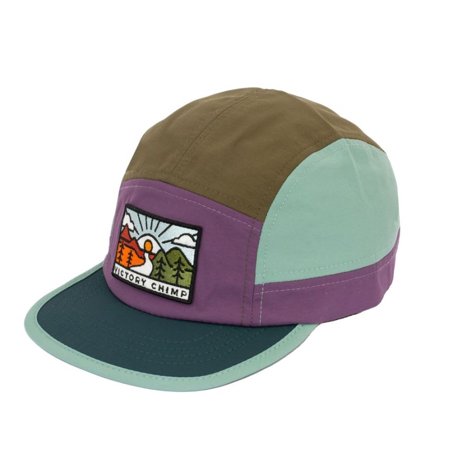 Men'S Victory Chimp Caps & Hats | Out There 5 Panel Trail Cap - Heather Mountain