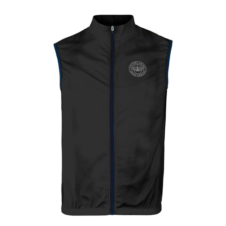 Men'S Victory Chimp Gilets | Men'S Signature Packable Gilet (Black)