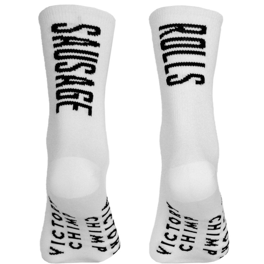 Men'S Victory Chimp Socks | Sausage Rolls High Top Socks (White)