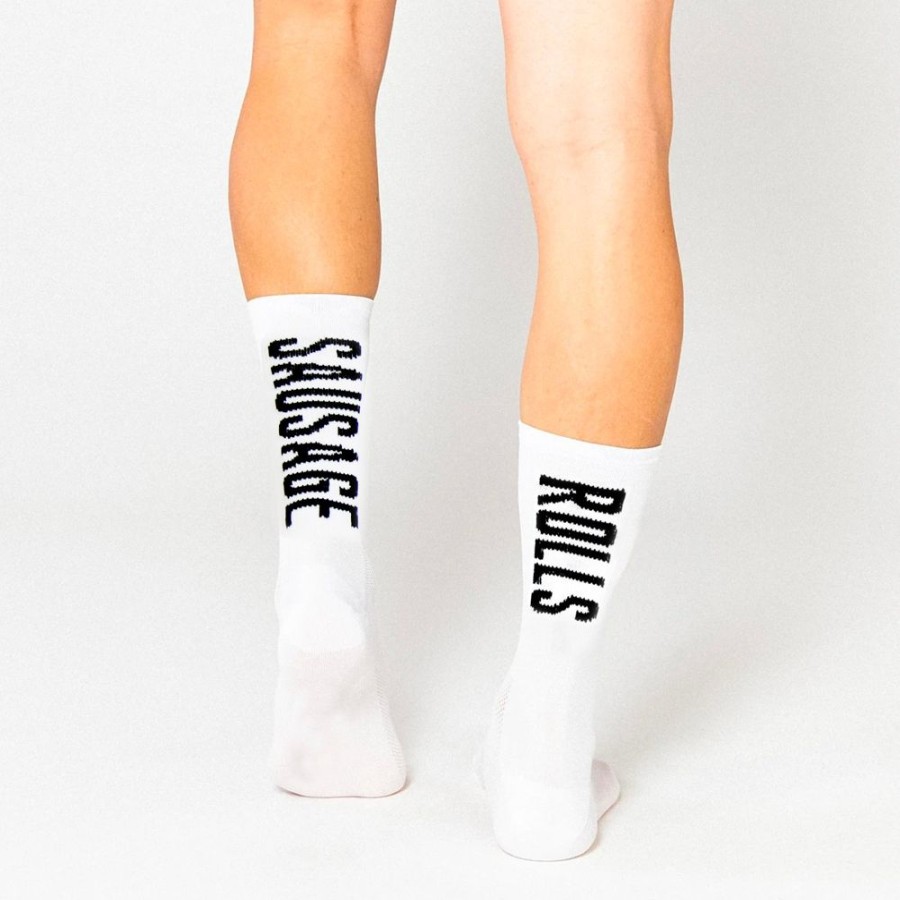 Men'S Victory Chimp Socks | Sausage Rolls High Top Socks (White)