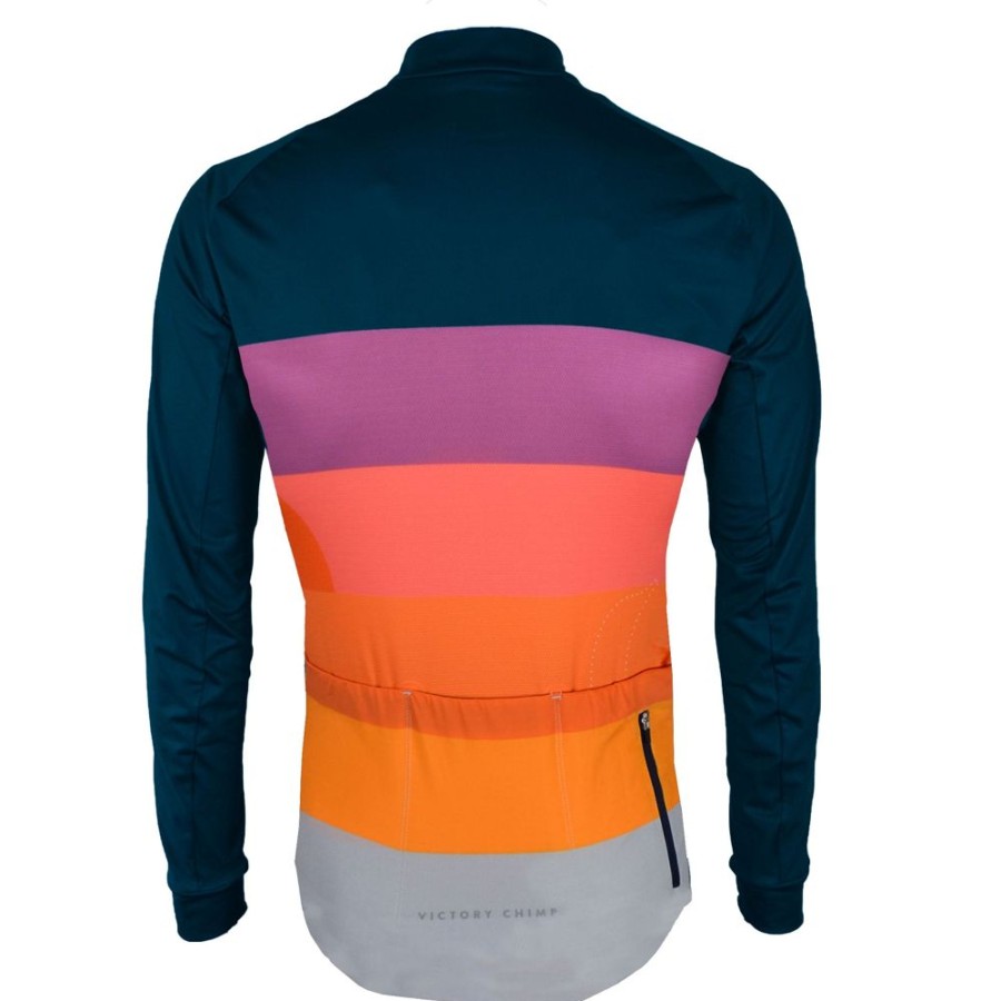 Men'S Victory Chimp Jerseys | Sunset Men'S Long Sleeve Thermal Jersey