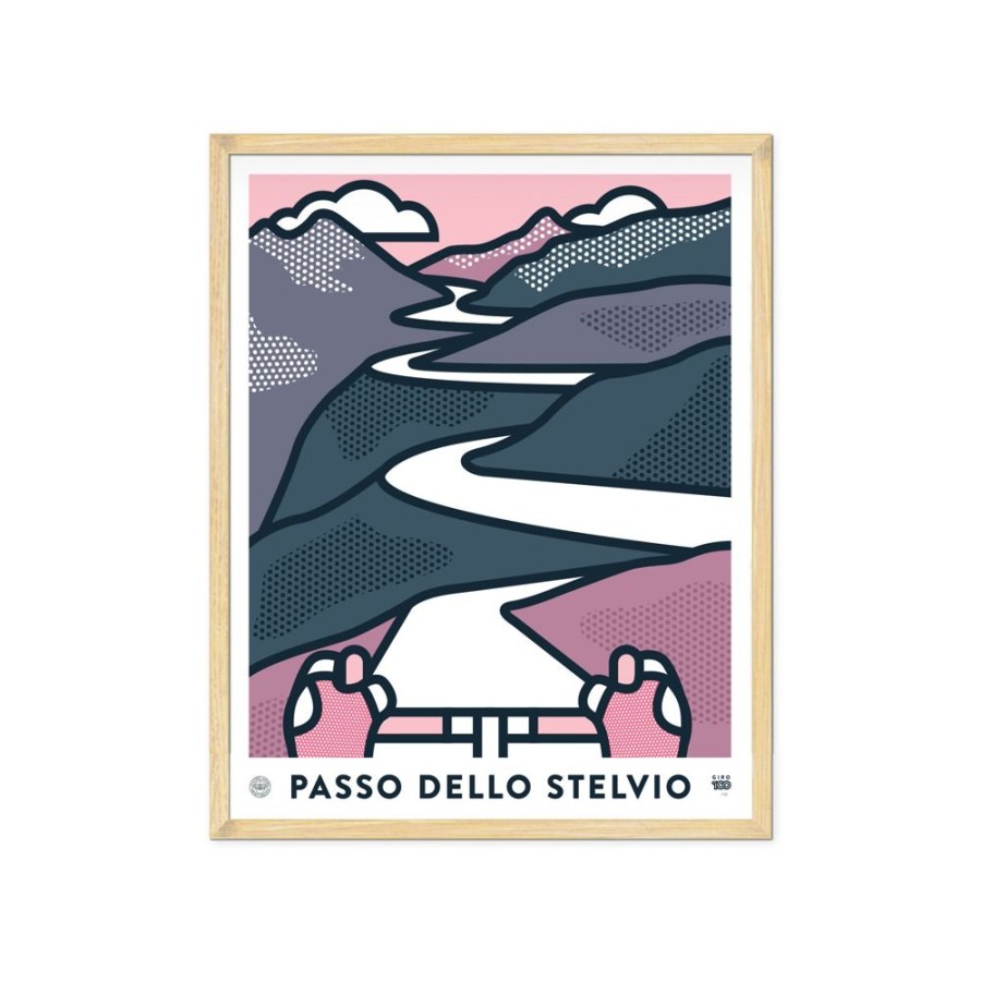 For The Home Victory Chimp | Passo Dello Stelvio Giro 100 Art Print