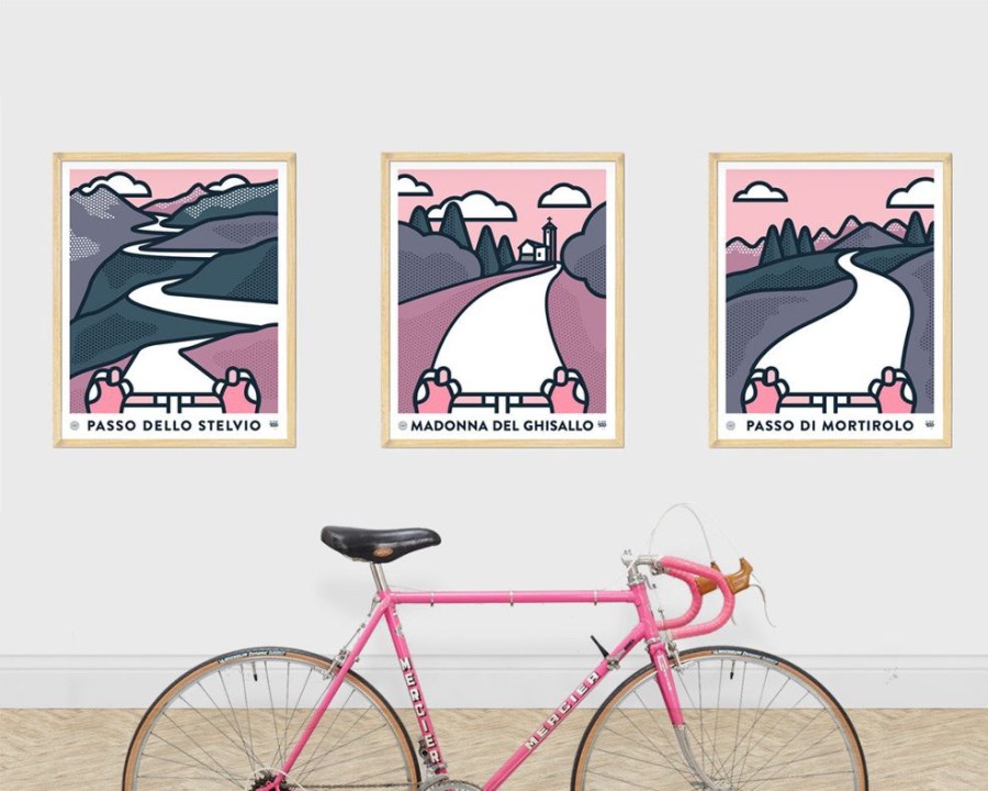 For The Home Victory Chimp | Passo Dello Stelvio Giro 100 Art Print