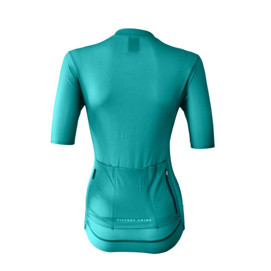 Women'S Victory Chimp Jerseys | Women'S Signature Jersey (Teal)