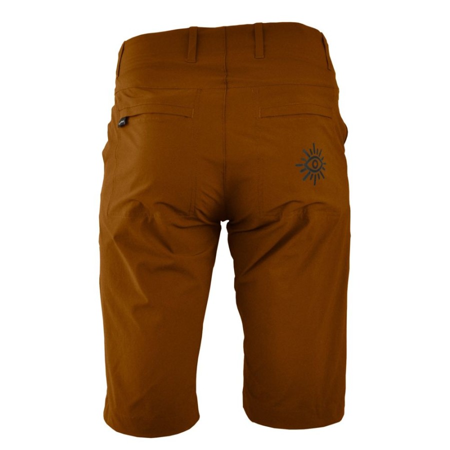 Men'S Victory Chimp Bibs, Shorts & Tights | Out There Unisex Gravel Cycling Shorts V2 (Rust)