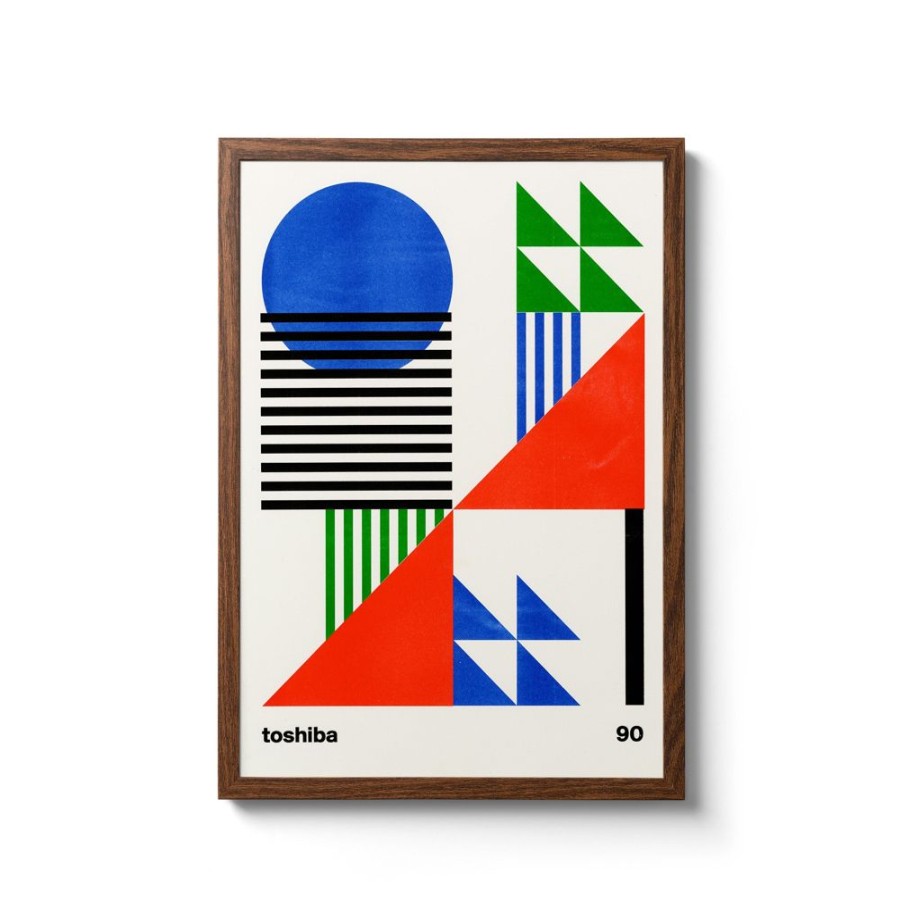 For The Home Victory Chimp | Maillots Moderne Series: Toshiba '90 Cycling Art Print