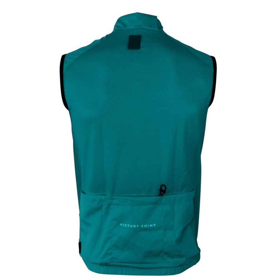 Men'S Victory Chimp Gilets | Men'S Signature Packable Gilet (Teal)