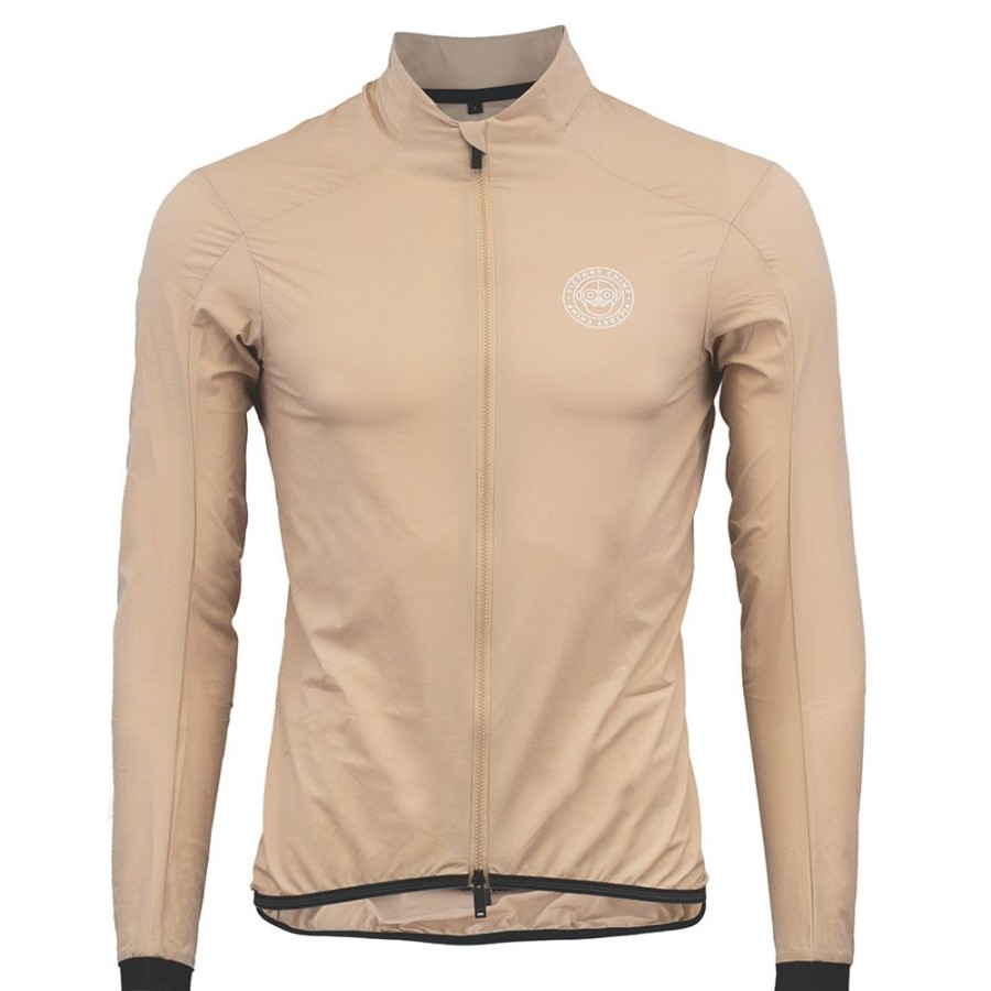 Men'S Victory Chimp Jackets | Signature Packable Wind Jacket (Sand)