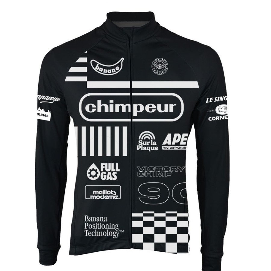 Men'S Victory Chimp Jerseys | Team Chimp Men'S Long Sleeve Thermal Jersey