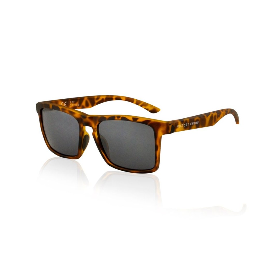 Men'S Victory Chimp Sunglasses | A.P.E. Optics Claro Sunglasses (Matte Crystal Tortoiseshell W/ Smoke L