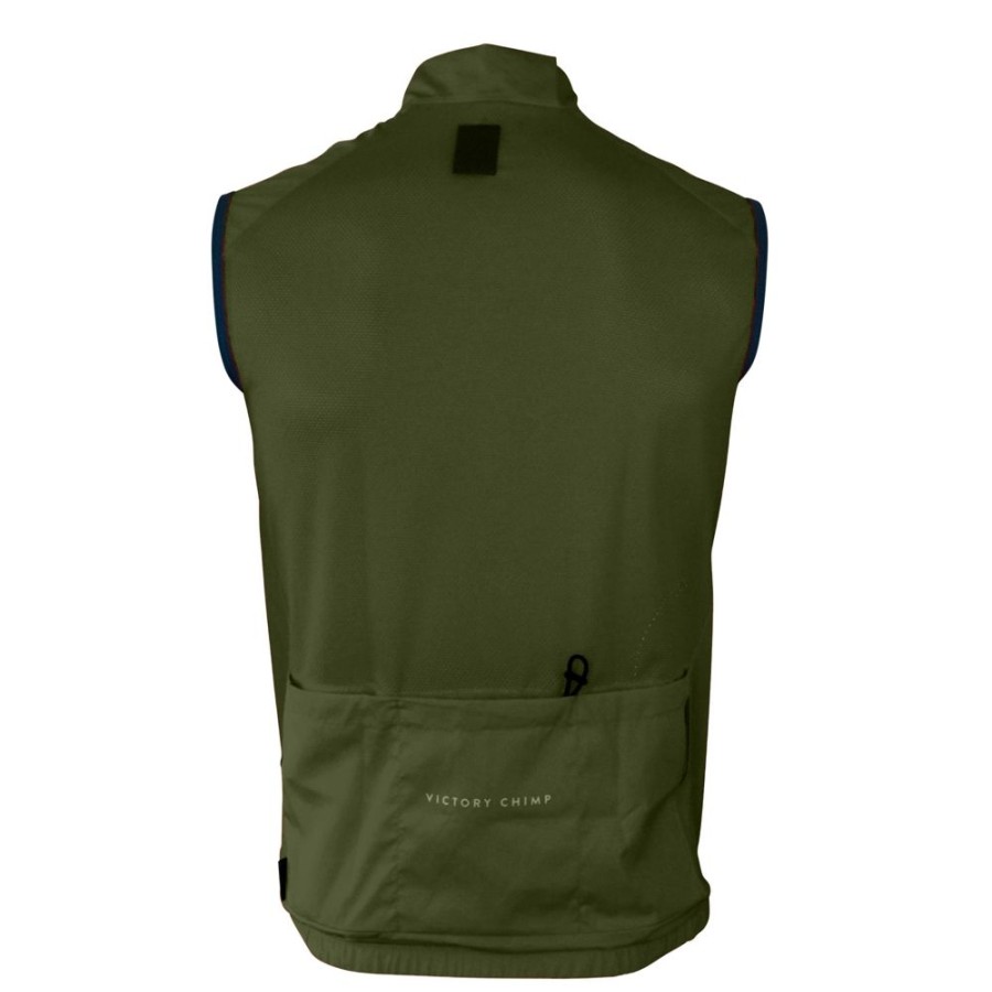 Men'S Victory Chimp Gilets | Men'S Signature Packable Gilet (Olive Green)