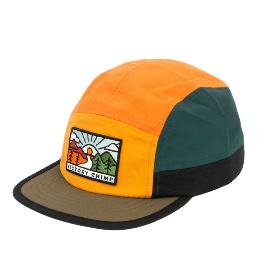 Men'S Victory Chimp Caps & Hats | Out There 5 Panel Trail Cap - Sunlit Forest